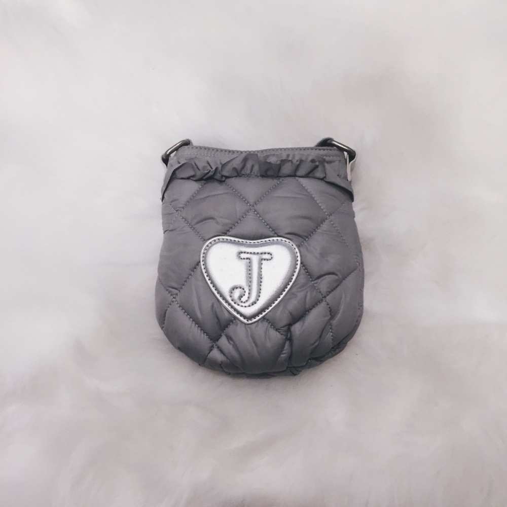 ⚡️RARE⚡️Juicy Couture Gray Nylon Crossbody Bag